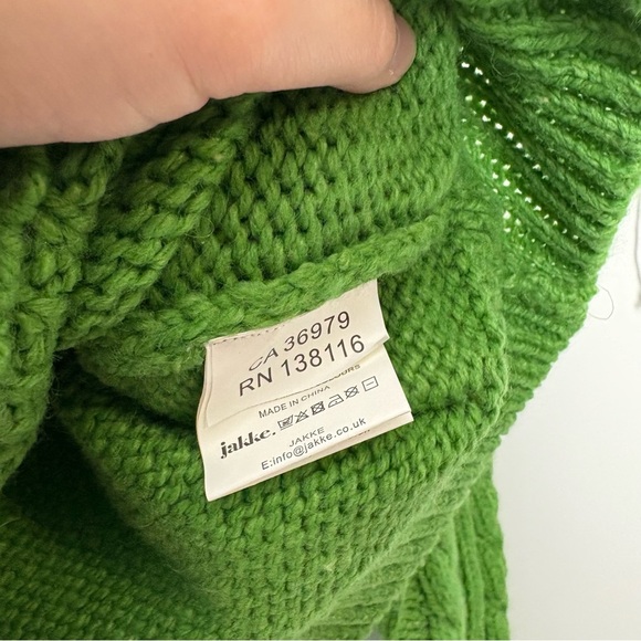 Jakke Green Jumper Knit Billy Knit Sweater - Picture 3 of 8